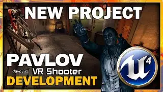 NEW PROJECT! VR ZOMBIES MAPPING LIVESTREAM UNREAL ENGINE 4 CALL OF DUTY CUSTOM ZOMBIES PAVLOV