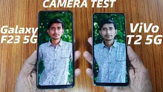 Galaxy F23 (50MP) vs ViVo T2 (64MP) Camera Test || यहां F23 फीका पड़ गया😭
