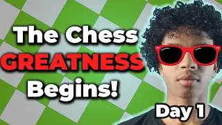 Can I Get To 1500 Chess Elo? | Day 1