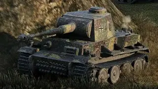 Танк VK 36 01 K 41. Карта Монастырь. Стандартный бой. Танк уничтожен.