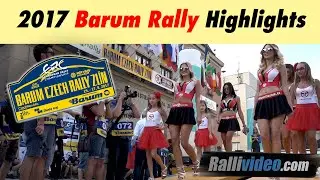 2017 ERC Barum Czech Rally Highlights // Rallivideo.com