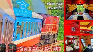 Hành Trình Tàu SP8 Và Trải Nghiệm Toa Xe Victoria Express Ngắm Cảnh Núi Rừng Tây Bắc Trước Khi Bão 👇