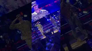 Zac Brown Brings out US soldier On stage 🇺🇸 🇺🇸 🇺🇸 