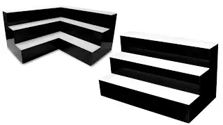 Three Tier LED Bottle Display Stand