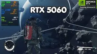 Starfield RTX 5060 Ultra Settings Benchmark | 1080p FPS Test
