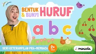 HURUF ALFABET | Mengenal Bentuk dan Bunyi Fonik Huruf A, B, C