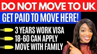 MOVE ABROAD FAST | 3 YEARS WORK VISA | MOVE WITH FAMILY