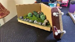 Making A Realistic Fingerboard Street Scene Obstacle!