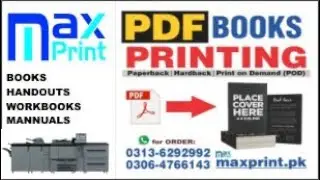 PDF BOOKS PRINTING