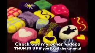 How to make Felted Soap - easy and simple tutorial