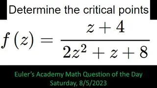 Math Question of the Day: Saturday August 5th, 2023