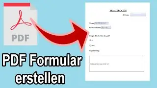 Ausfüllbares PDF Formular erstellen & speichern – Kostenlos mit Open Office Anleitung