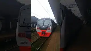 ЭД4М-0091 С сообщением "Апрелевка-Крутое"