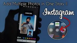 How to Add Multiple Photos in one Instagram Story ? | Instagram latest trick | Takniki Zone | 2020
