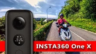 Insta360 one x 5.7K 360 sports camera compatible with Android and iOS.