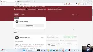 Solving Avax Testnet Cupon problem   Easyest way to get it done