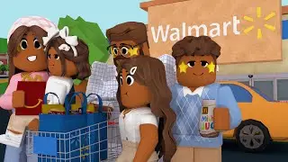 🛒GOING TO WALMART! *After School Routine* Roblox Bloxburg Roleplay 