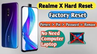 Realme X Hard Reset | All Realme Hard Reset | Without PC