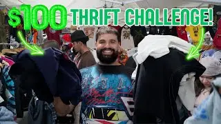 I Completed the Thrift Market Challenge: How Many Shirts for $100?!?