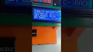 control #pid de distancia con #arduino , #display  y #ultrasound @palma @castro