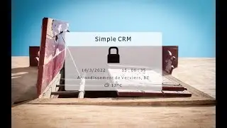 Introduction à la liste des Projets de Simple CRM 10