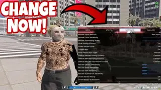 NEW *Secret* FiveM Settings will DRASTICALLY improve aim..