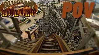 Boardwalk Bullet Front & Back Row POV | Kemah Boardwalk