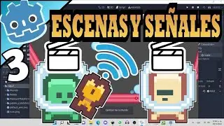 Aprende TODO sobre las ESCENAS y SEÑALES de Godot Engine