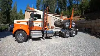 2014 Kenworth W900B Log Truck