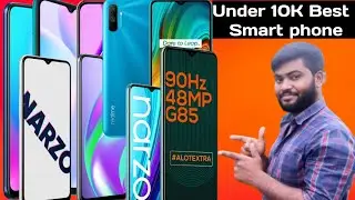 Top 10 Best Mobile Phones Under ₹10000 Budget 10k ⚡August 2021|| settletech