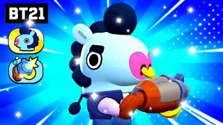 КУПИЛ СКИН БУЛЛ MANG ИЗ BT21 В БРАВЛ СТАРС