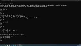 Naming Variables in Python For Beginners Episode 3