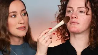 Doing My Friend's Makeup and I'm Terrified 😨