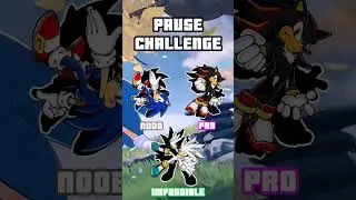 Sonic pause challenge