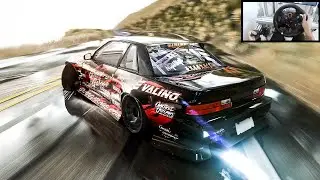 Silvia S13 Drifting l Assetto Corsa (Logitech G29 - Steering Wheel Gameplay)