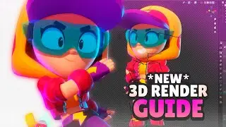 ULTIMATE GUIDE BRAWL STARS 3D RENDERS | Shenis (OUTDATED)