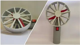 How To Make A Rechargeable Hand Fan From PVC Pipe At Home || DIY HAND FAN