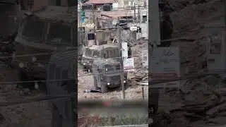 L'occupation écrase le corps d'un palestinien martyr âgé  à Jénine.