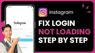 How to Fix Instagram Login Not Loading !