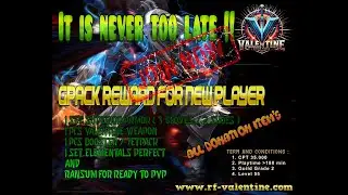 UPGRADE NEW WEAPON SO FCKIN HARD - RF VALENTINE 2024