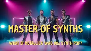 Master of Puppets — 80s Synth Pop Reimagined ⚡ | What if Metallica Was Retro Futuristic?