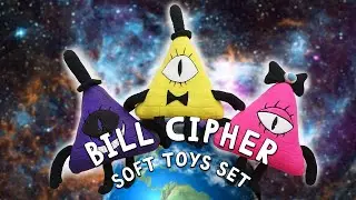 Bill Cipher Plush Toys Set