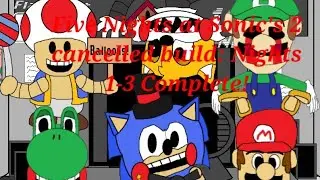 Five Nights at Sonic's 2 All-Stars cancelled build: Nights 1-3 Complete!
