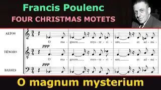 Francis Poulenc - O magnum mysterium (Ensemble vocal Les Métaboles)