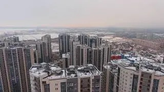 Ласточкино гнездо ЖК | Уткина заводь Аэросъемка