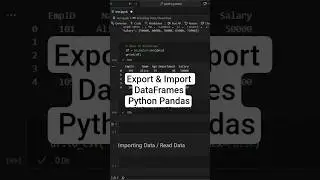 Save & Load DataFrames Easily in Pandas | Read & Write DataFrames in Pandas 