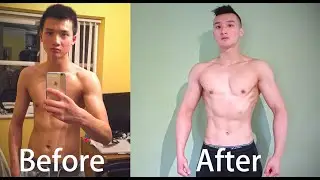 Henry Cheung - My 1 Year Natural Transformation Skinny to Muscular