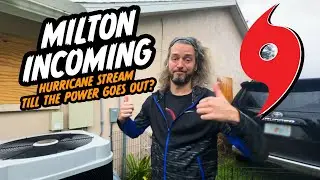 Milton's Direct Path |  Hunkered Down Hurricane Reacts Stream