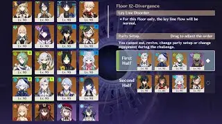 Spiral Abyss Floor 12 (Sep 2024) [9 Stars] | Genshin Impact