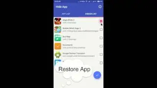 How to hide application on android phone?